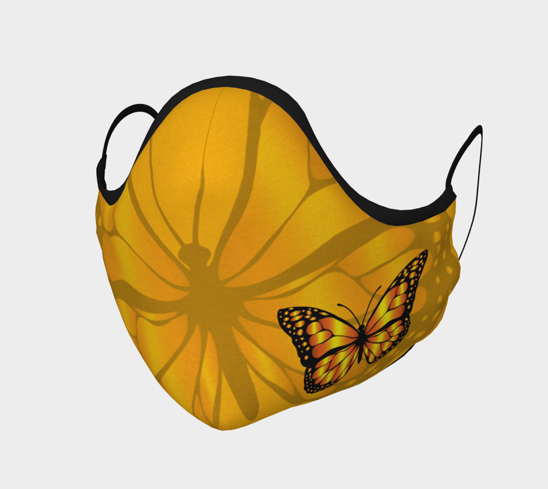 Monarch Butterfly Beauty Face Covering preview