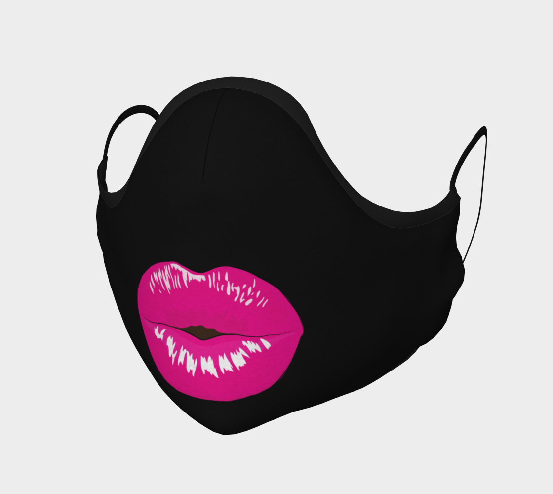 Aperçu de Pink Kisses Face Cover
