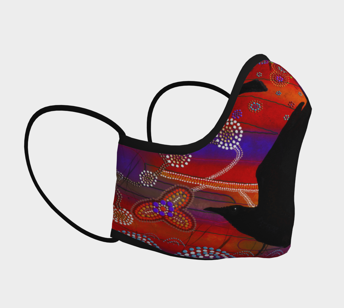 Australian Aboriginal-themed Sunset on a Lake preview #3
