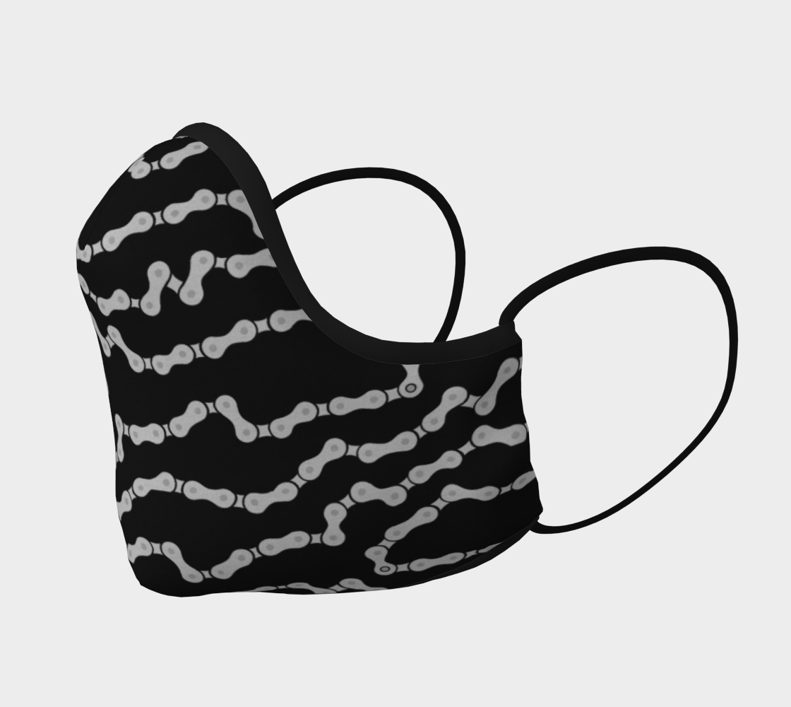 Aperçu de Bike Chain Face mask - Black #2