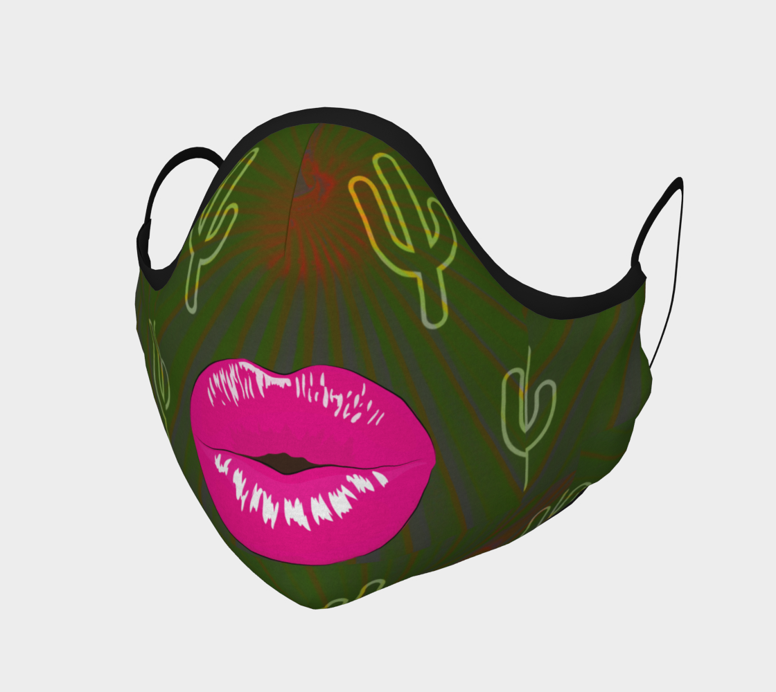 Aperçu de Cactus Kisses Face Cover 
