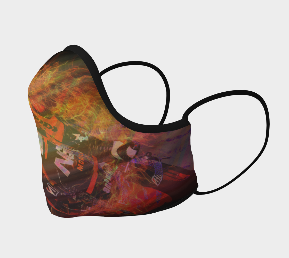 Make Mine Moto Face Mask preview #2