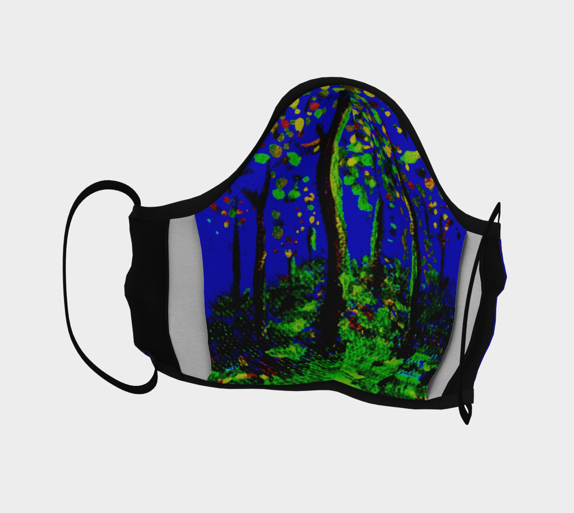 Magic Trees at Midnight Face Mask preview #4