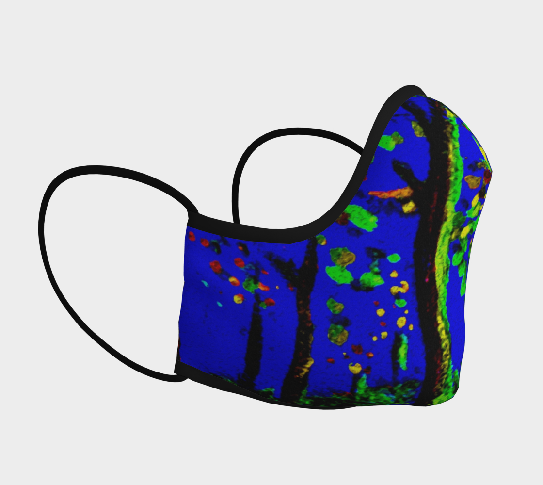 Magic Trees at Midnight Face Mask preview #3