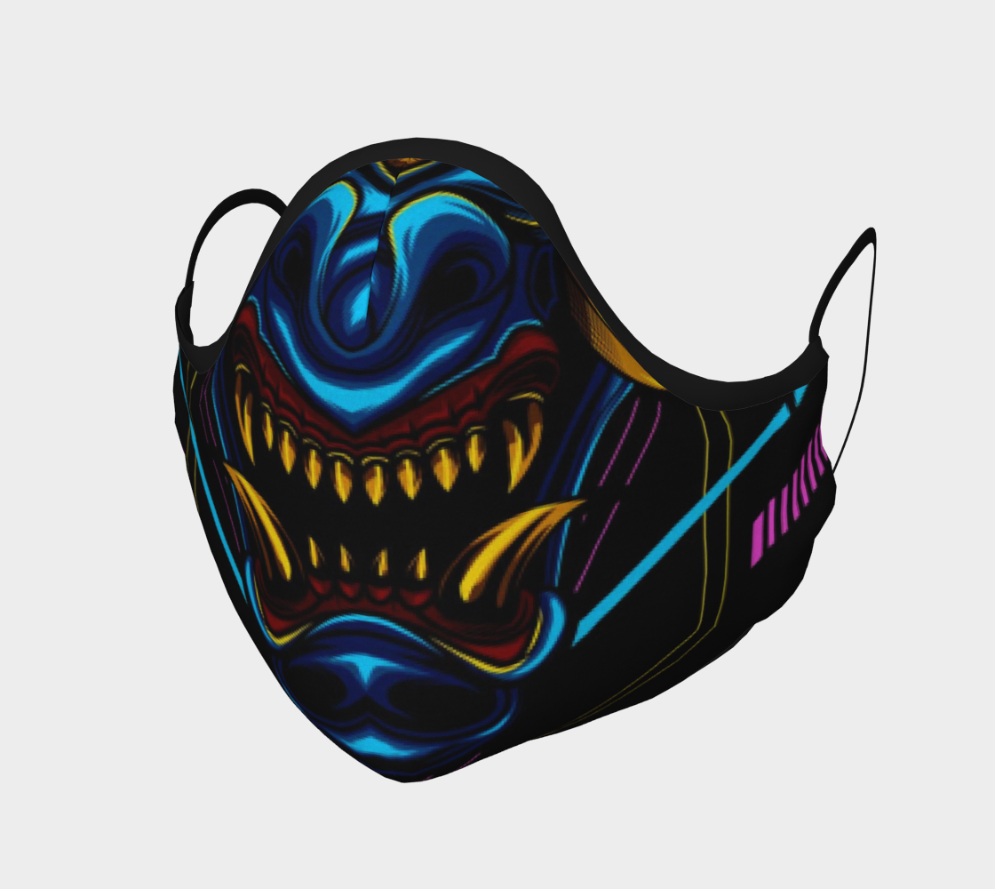 Blue Oni Face Mask preview