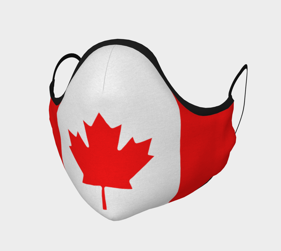Canada Flag Face Covering preview #1