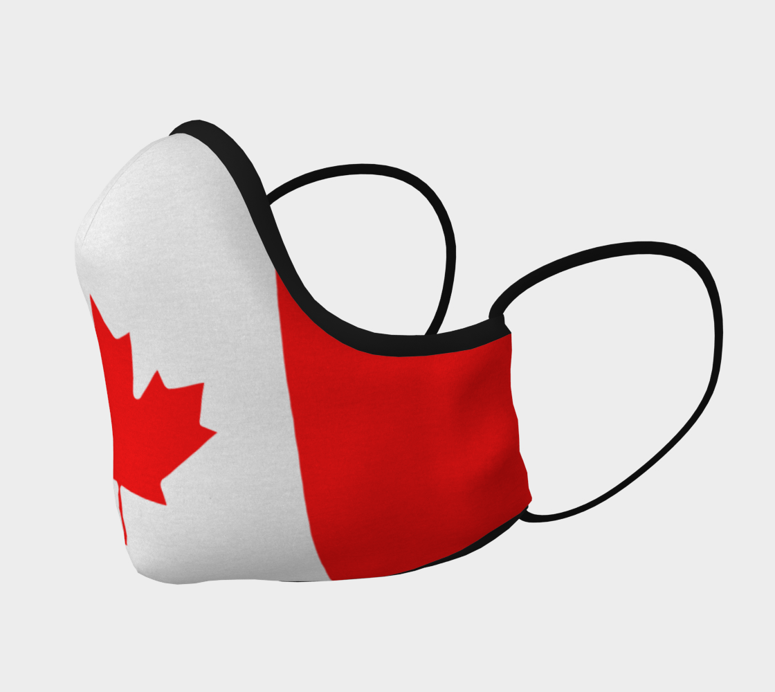 Canada Flag Face Covering thumbnail #3
