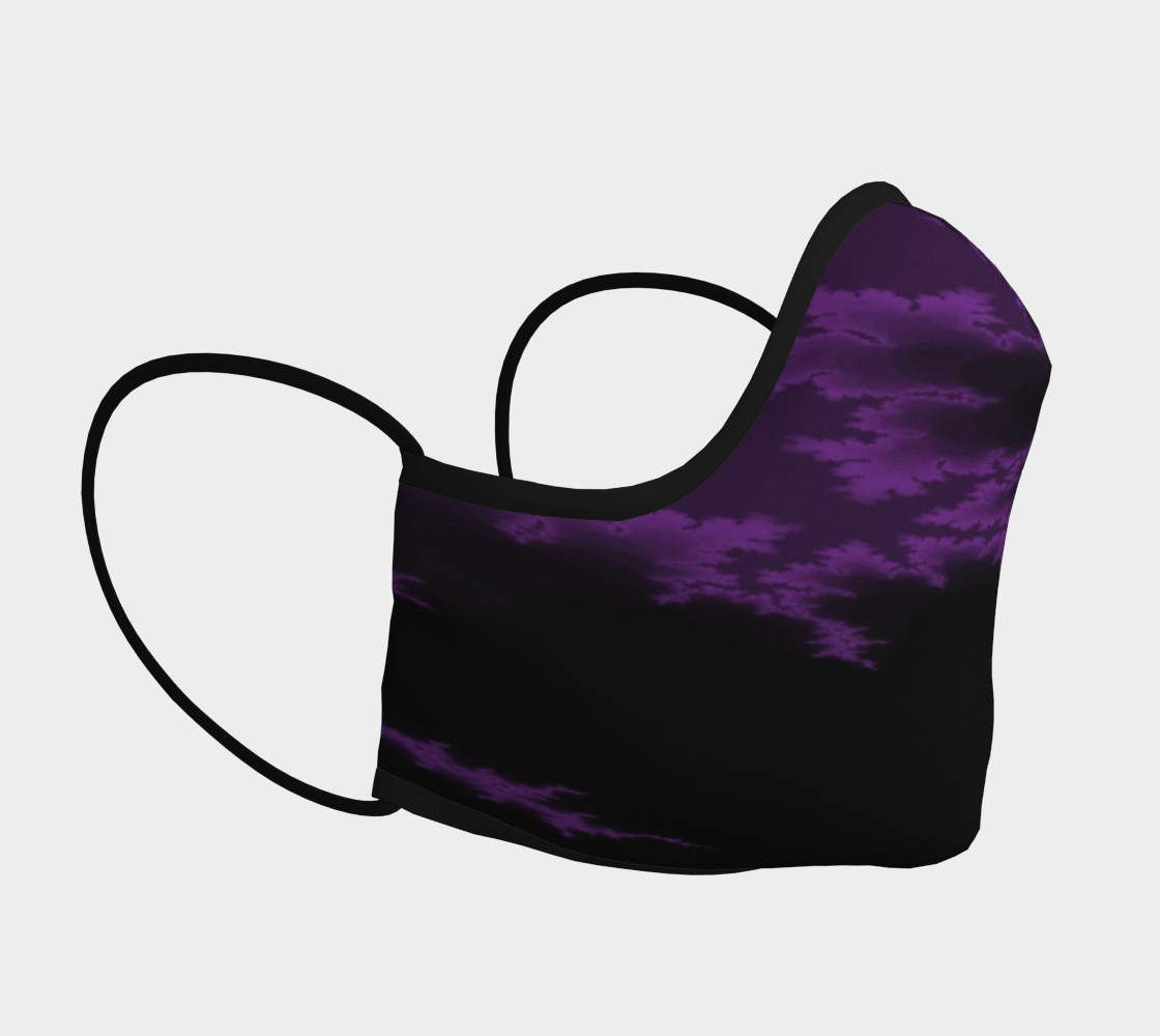 Purple Scar Face Covering preview #3