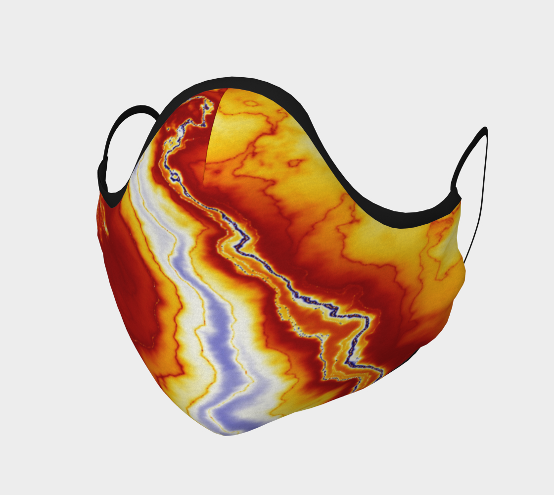 Marble Geode Face Covering preview #1