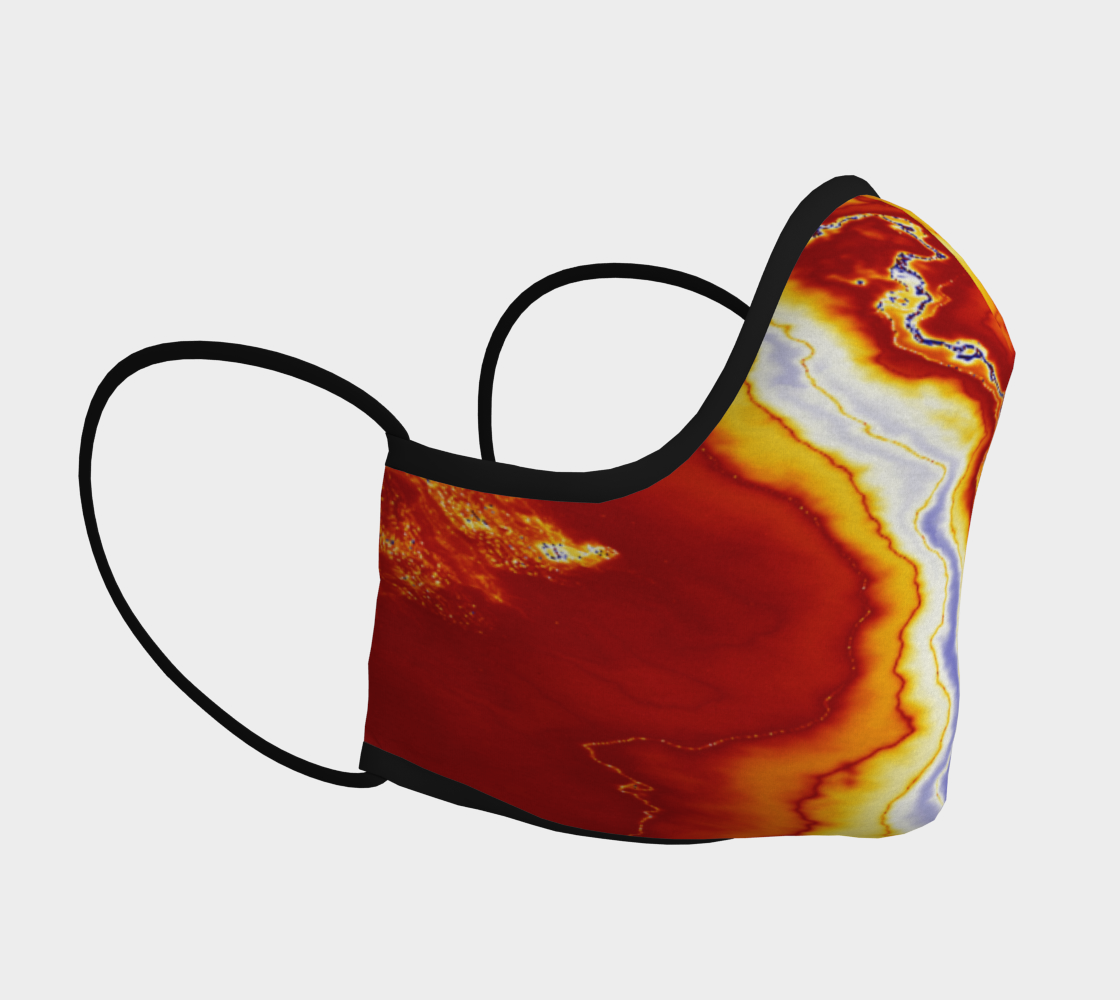 Marble Geode Face Covering thumbnail #4