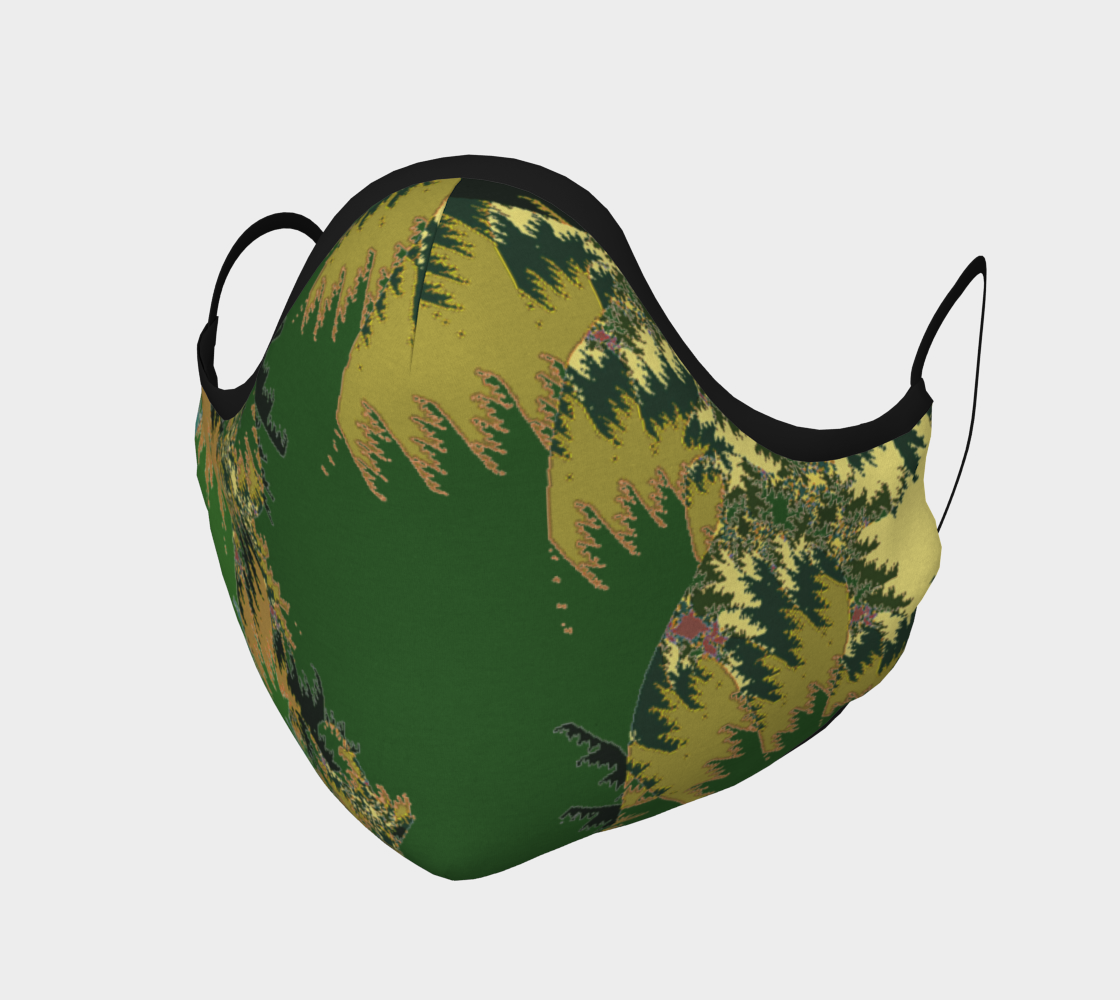 Camouflage Tropical Jungle Face Covering preview