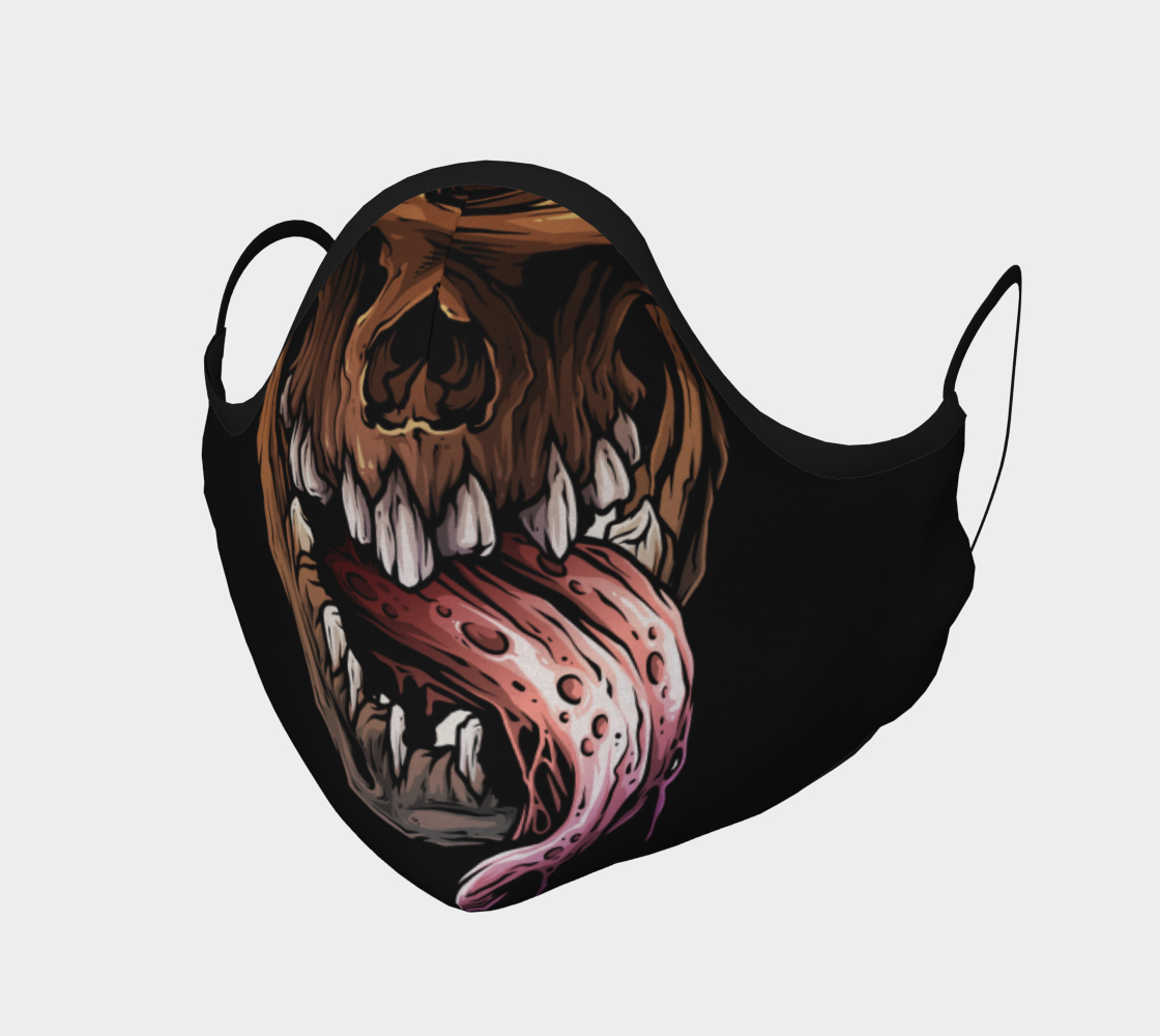 Skeleton Tongue Face Mask preview