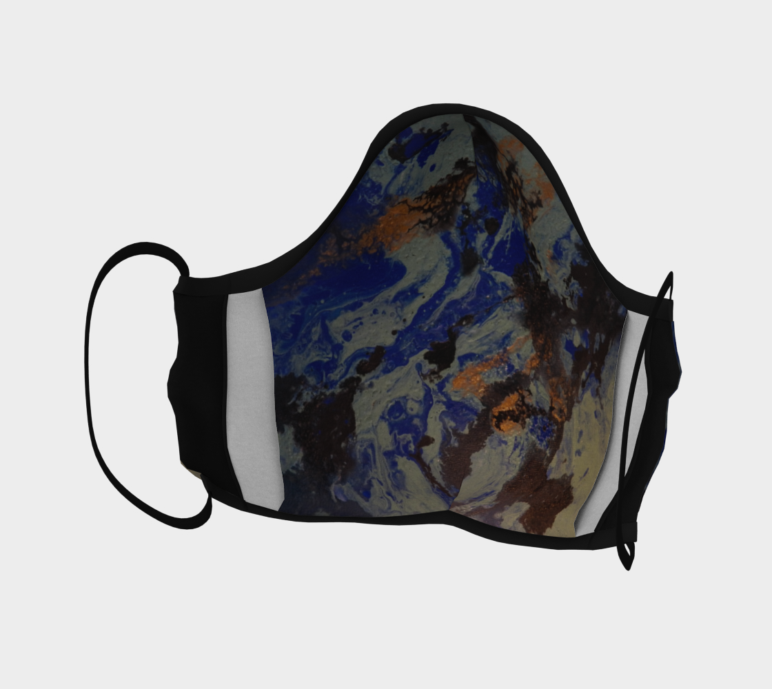 Coral Ocean Face Covering preview #4