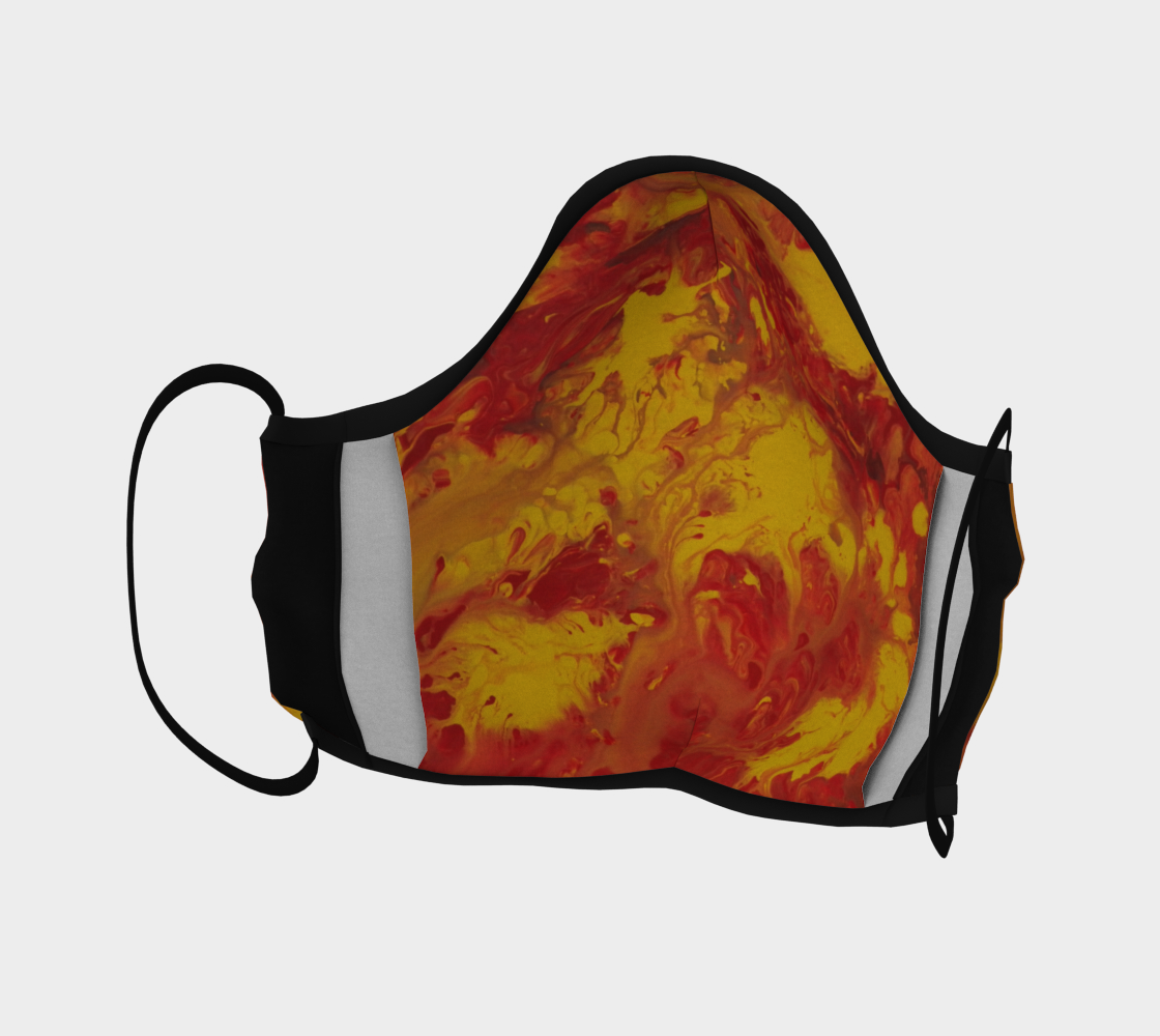 Lava Storm Face Covering preview #4