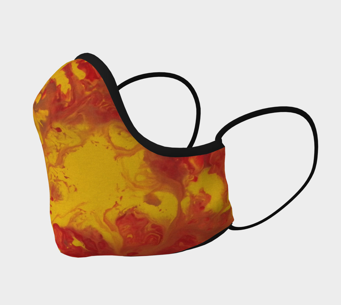 Lava Storm Face Covering preview #2