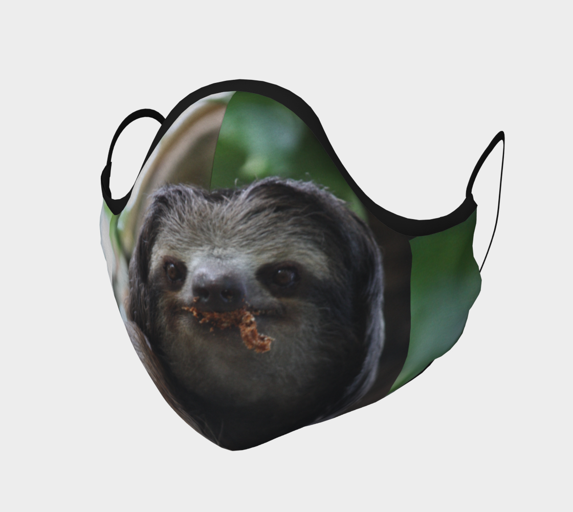 Sloth Eating Leaves  preview