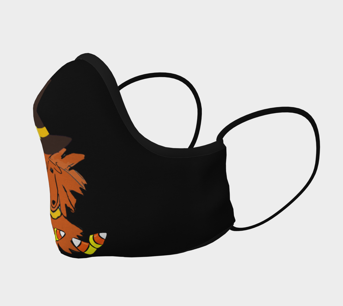 Poodle Halloween Face Mask  preview #2