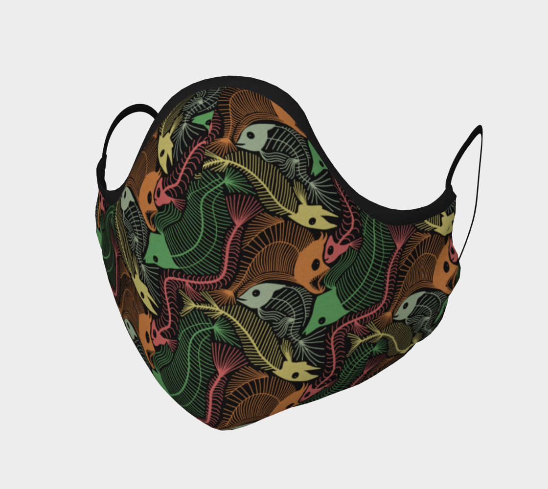 Fish Bones colour pattern preview #1