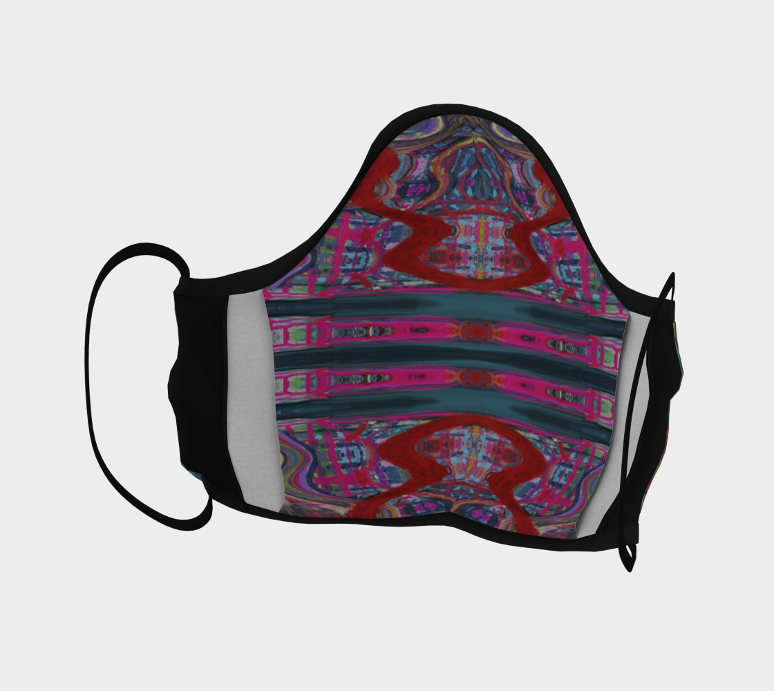 Racing Coaster Fanatical-Fan Face Mask preview #4