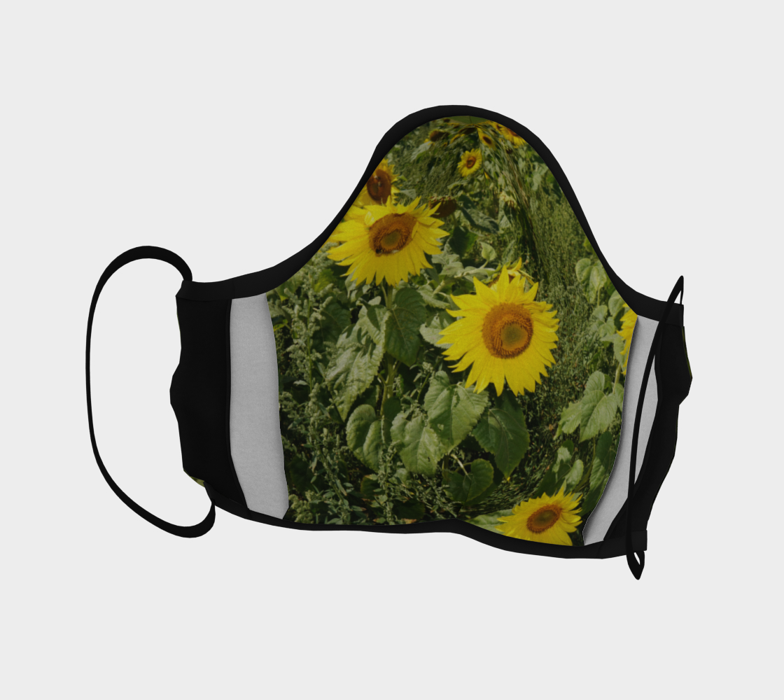 Large Sunflower Mask preview #4