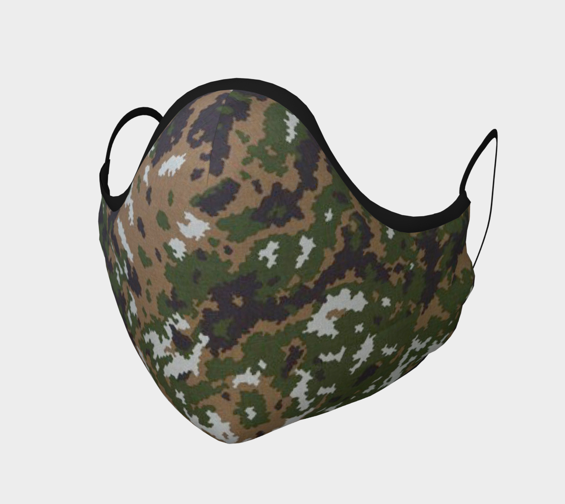 Official M05 Finnish Woodland Camo Face Covering preview