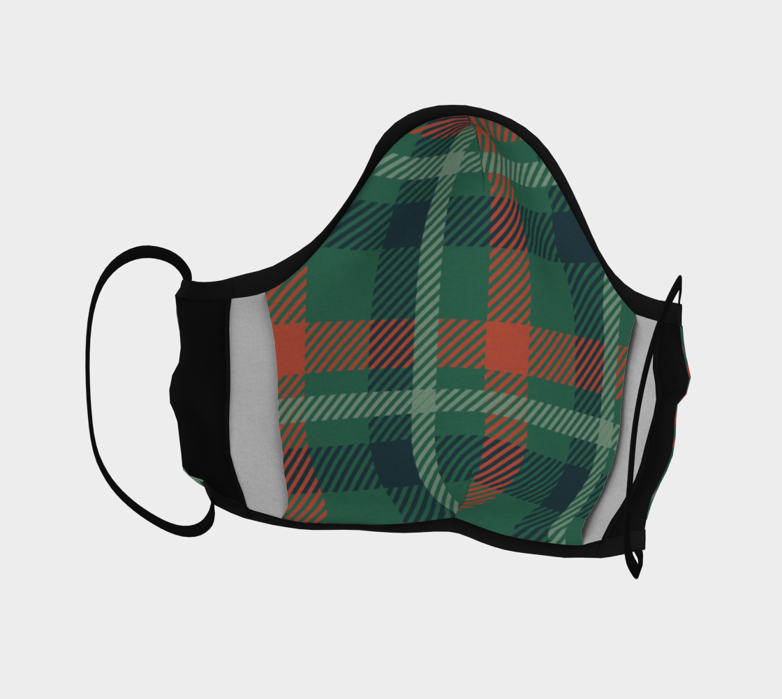 Tartan Face Covering preview #4