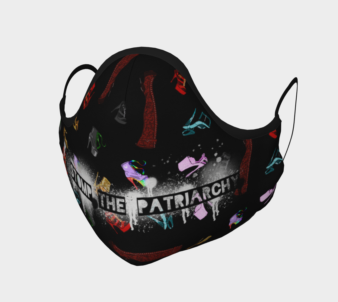 Stomp the Patriarchy Face Mask preview