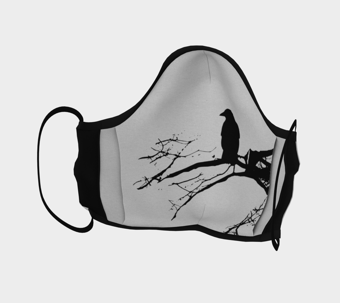 Tlingit Formline Northwest Art Facemask With Raven Inside preview #4