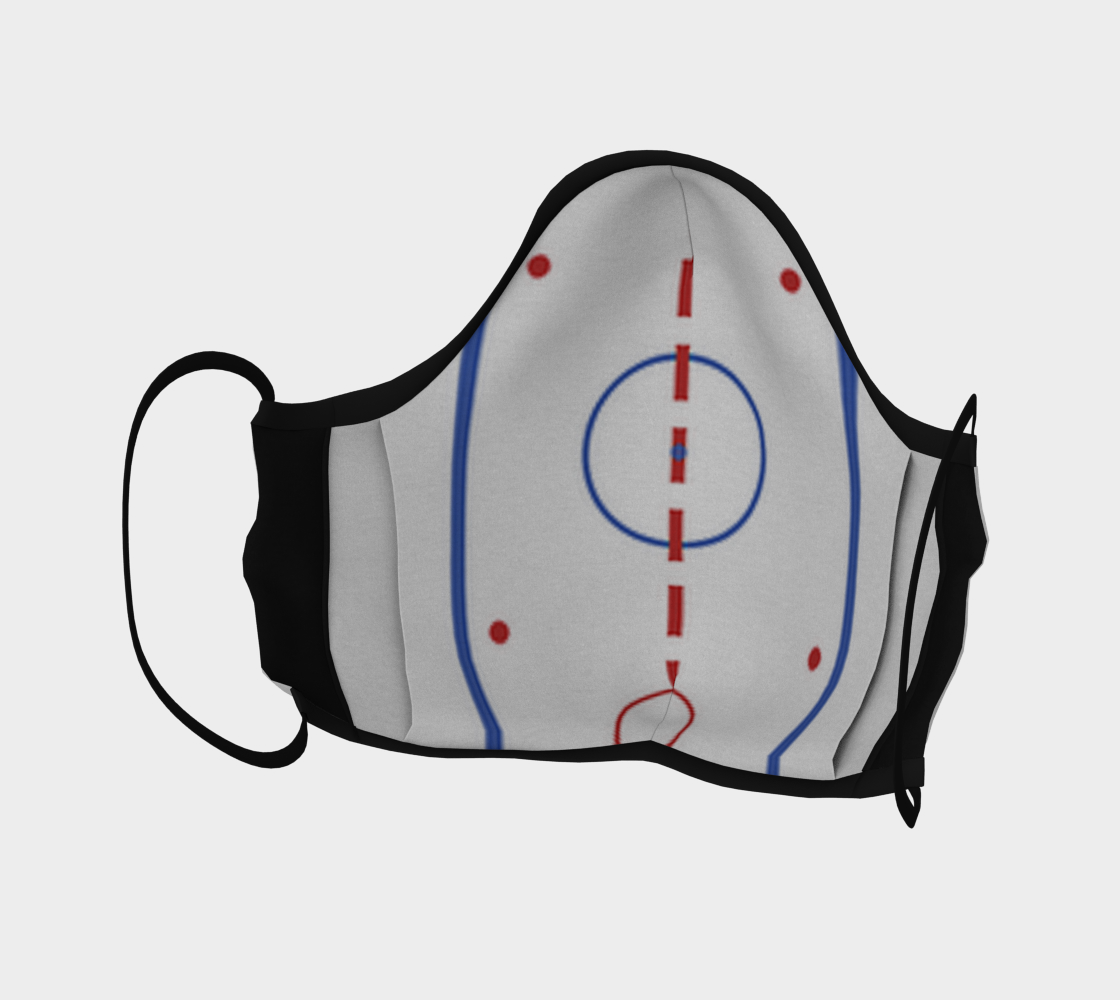 Funny Zombie Hockey Player Slap Shot Face Covering preview #4