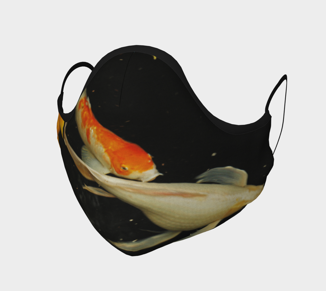 Koi Fish swimming in water preview