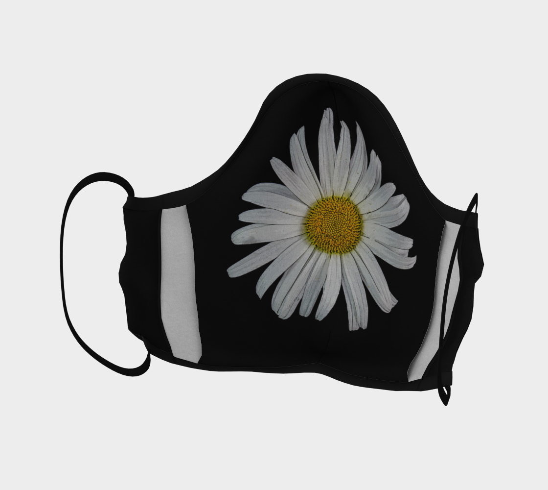 Daisy on Black Face Mask preview #4