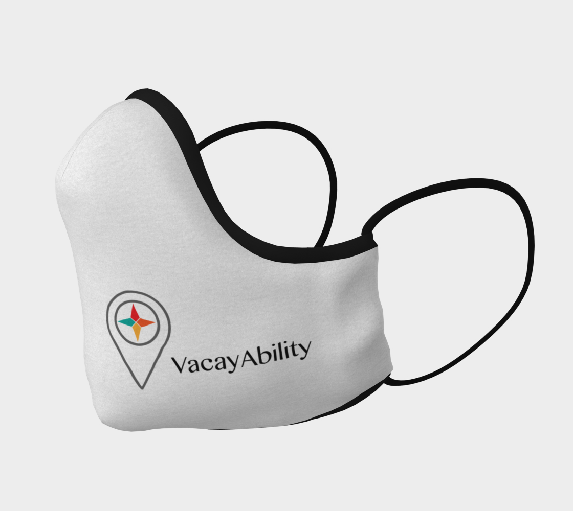 White VacayAbility Logo preview #2