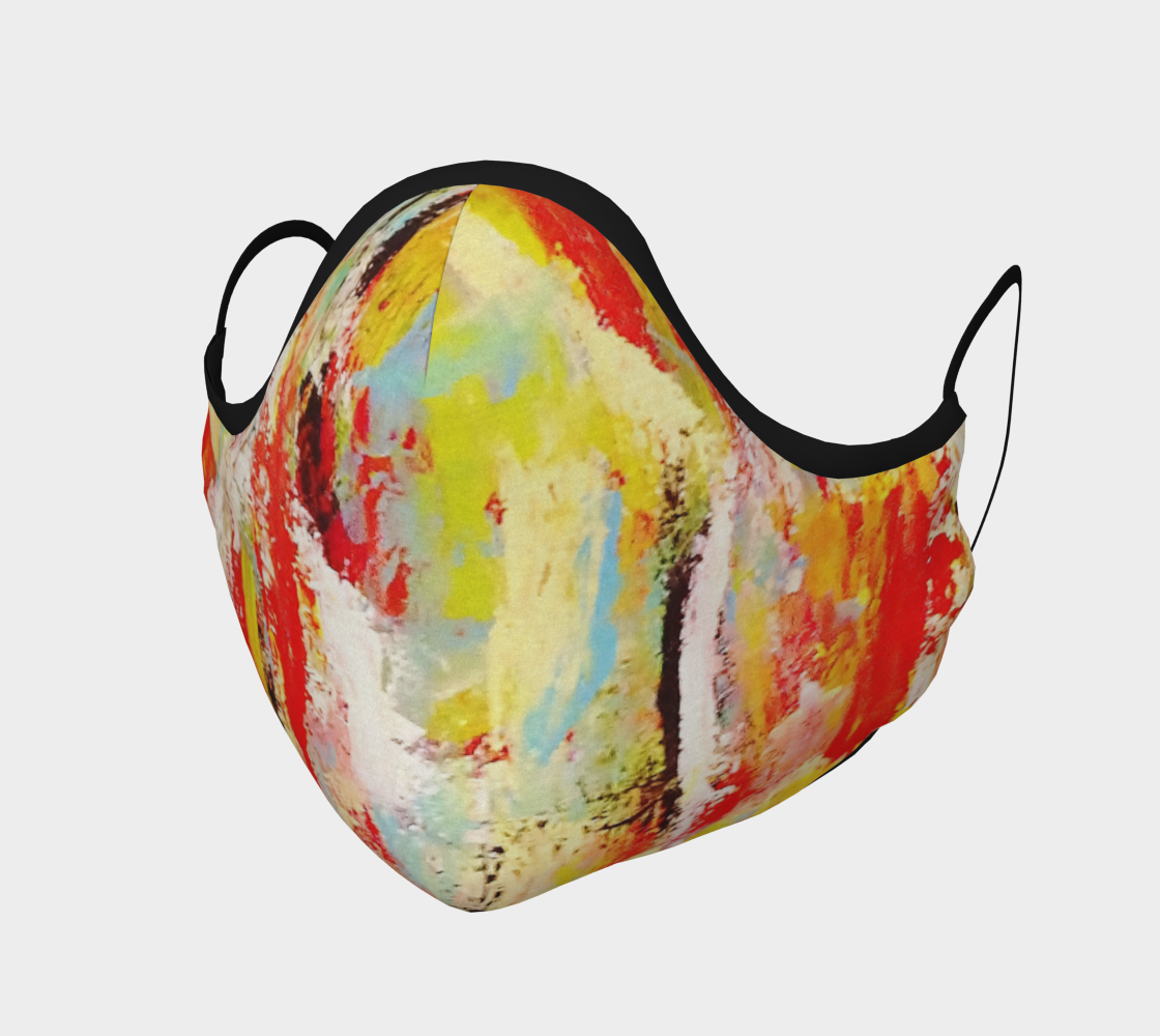Aperçu de Abstract Painting Face Mask #1