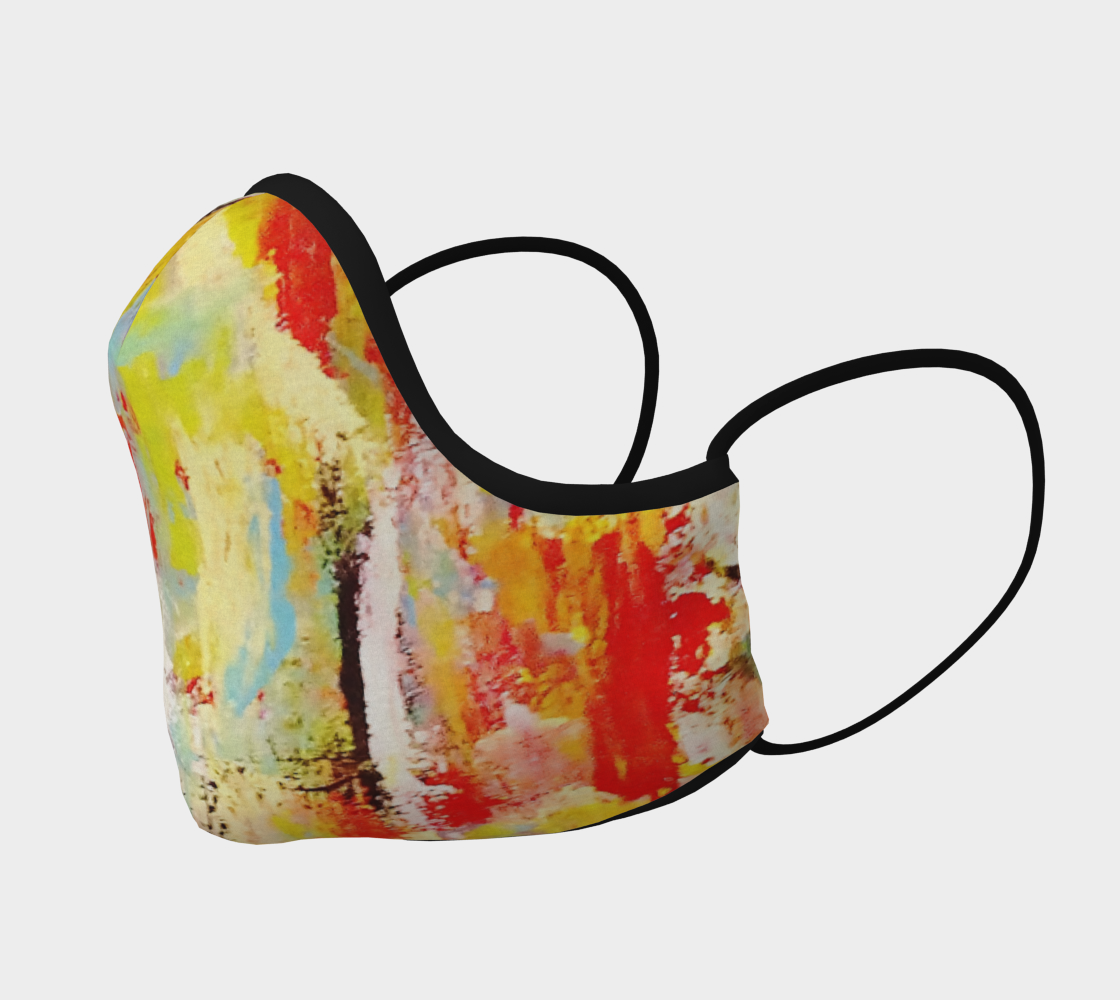 Aperçu de Abstract Painting Face Mask #2