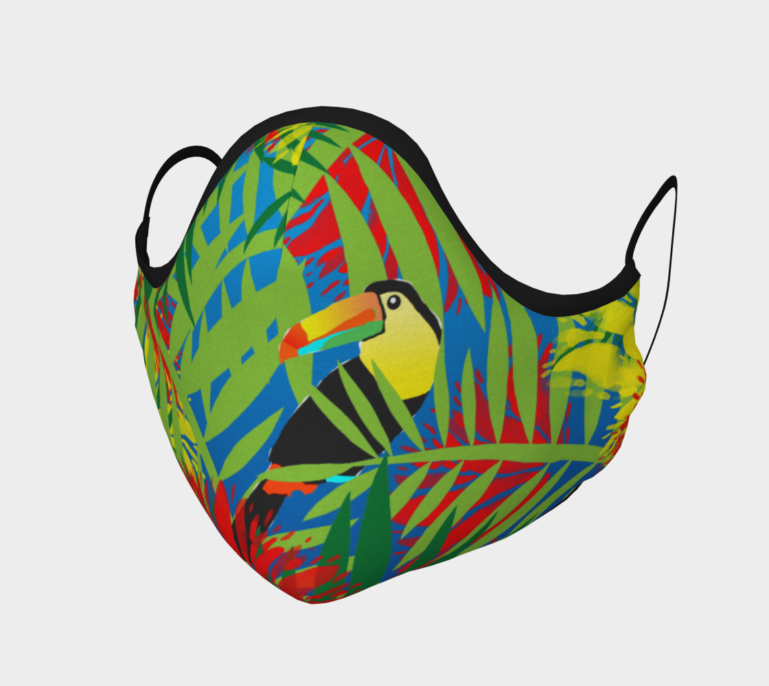 Aperçu de Toucan Face Mask #1