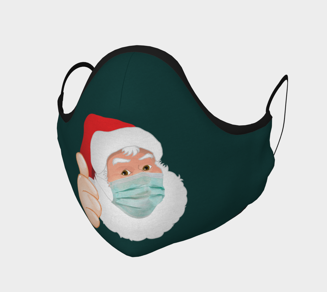 Face Mask Santa Claus Face Mask, AWSD preview
