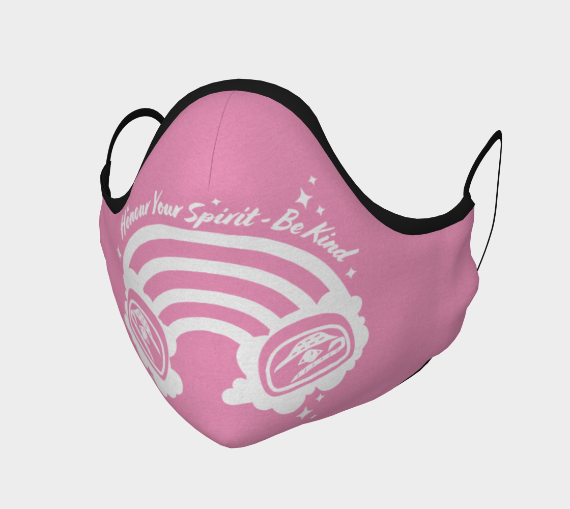 Aperçu de Be Kind Pink Face Mask