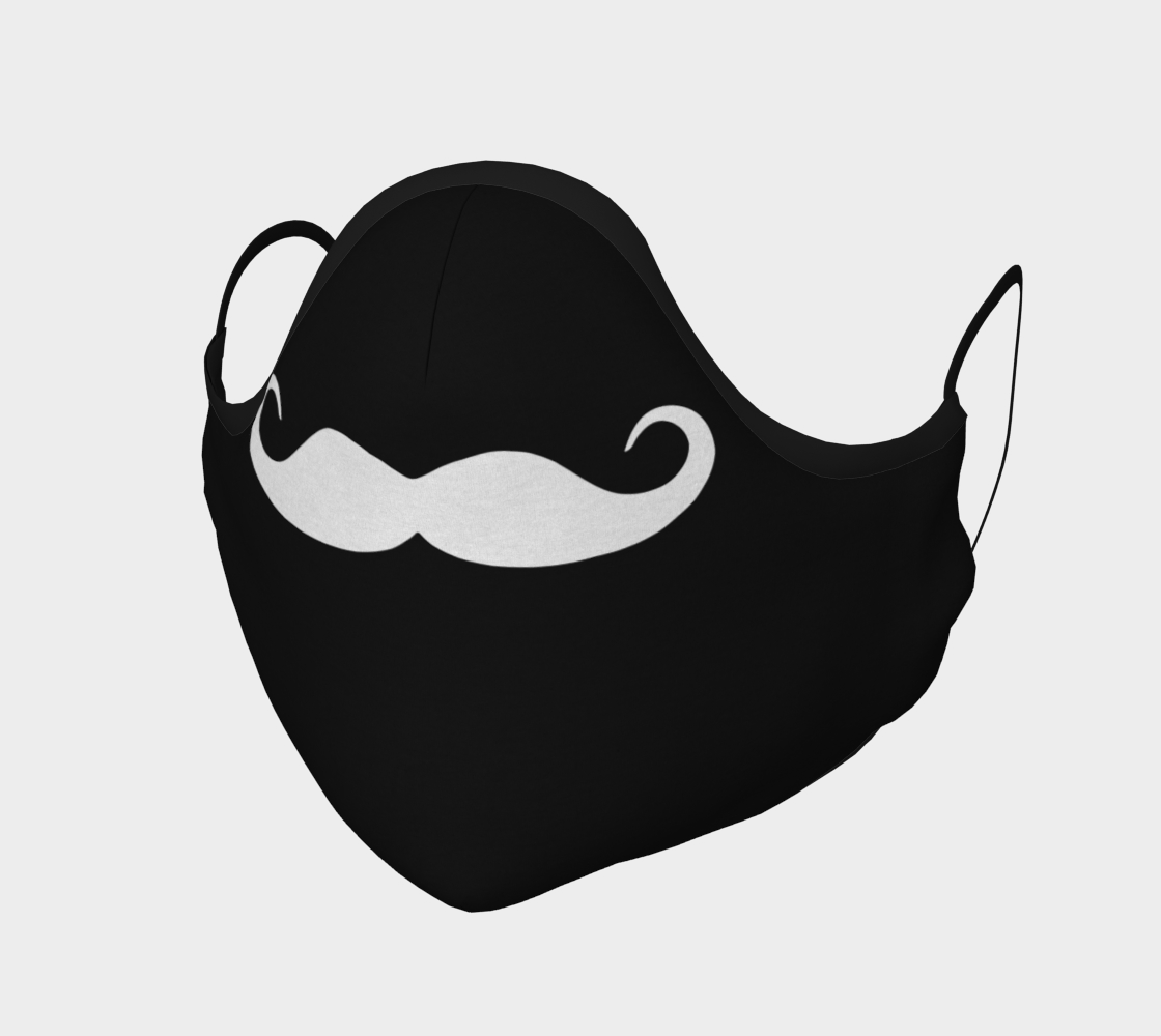 Aperçu de Single Mustache - Face Covering
