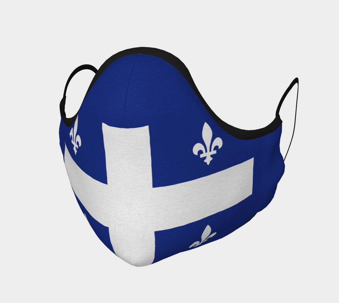 Quebec Flag  3D preview