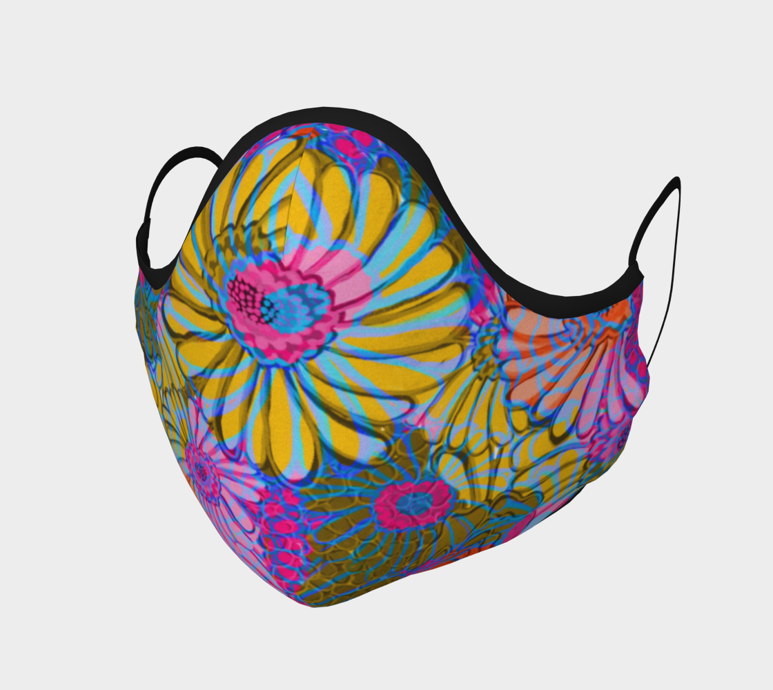 Funky Florals Mask preview