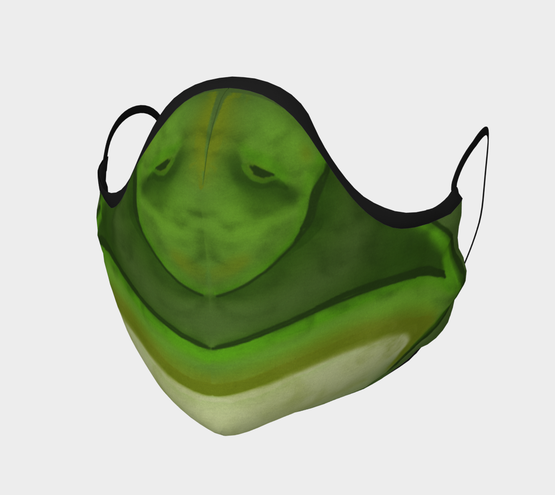 Frog Face Mask in Green preview