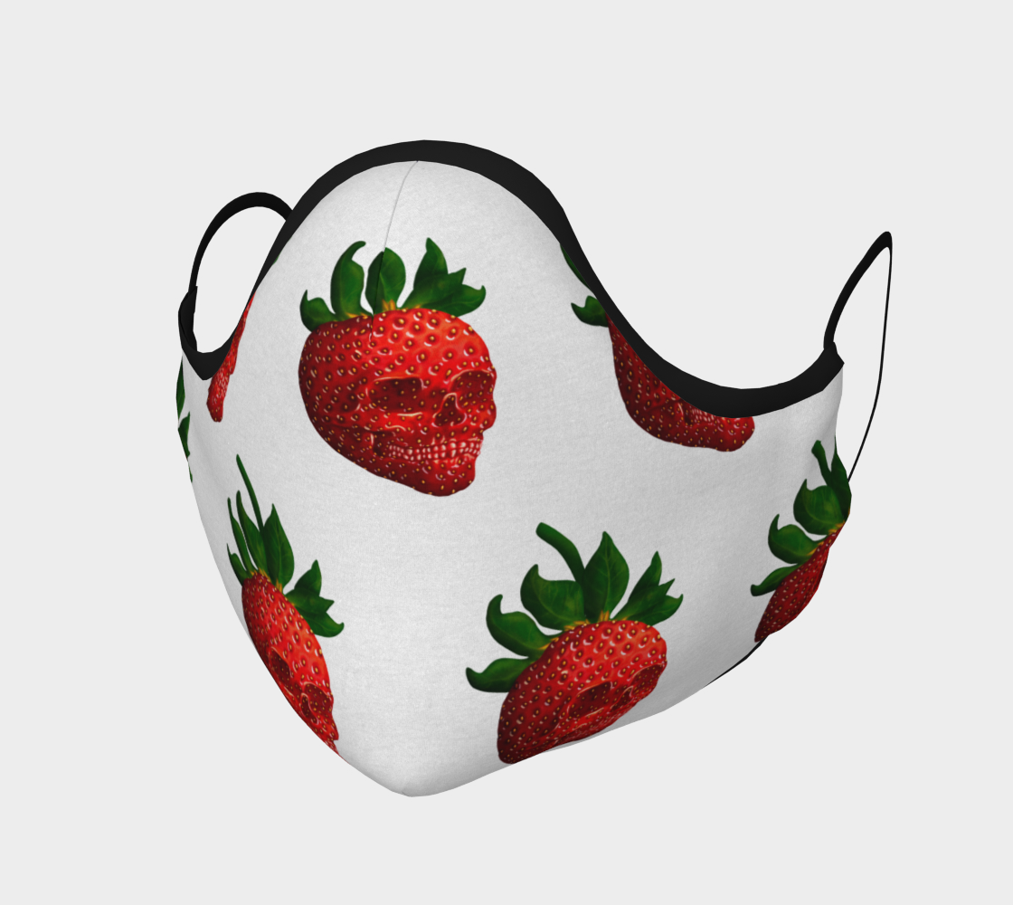 Strawberry Skull Face Covering  preview