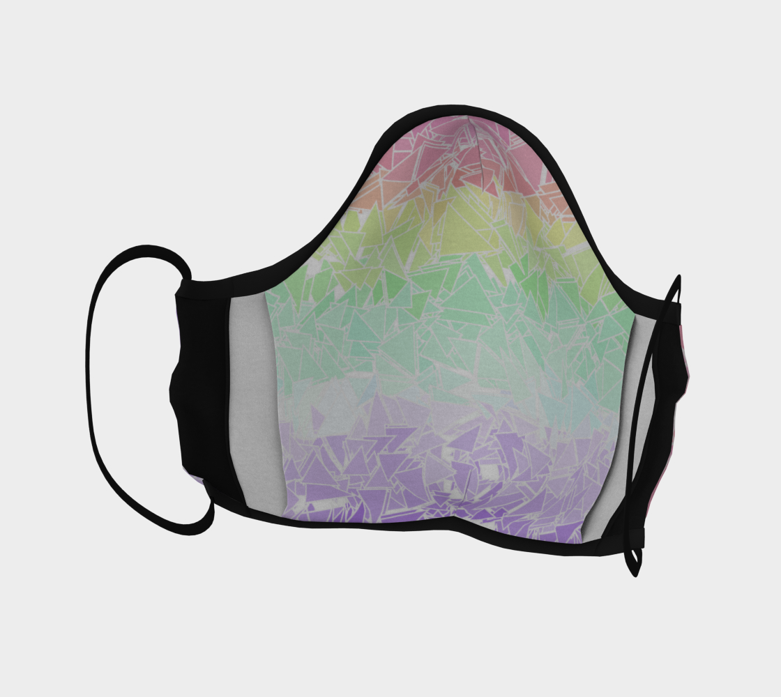 Groovy Boho Triangle Rainbow, 50% of profits donated to the Trevor Project! preview #4