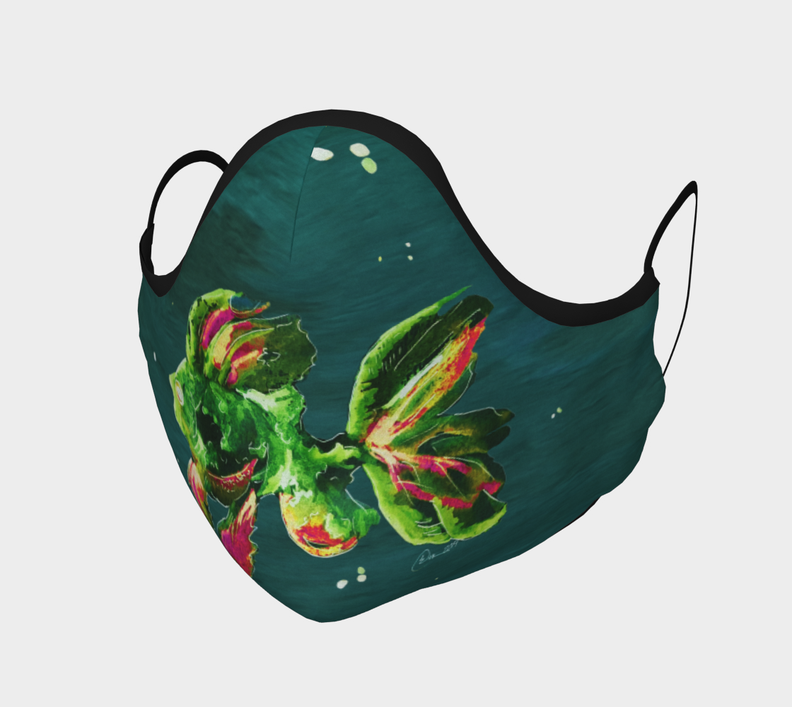 Green Goldfish SIG Face Covering preview