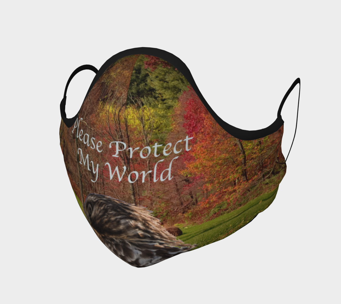 Protect my world Hawk mask preview