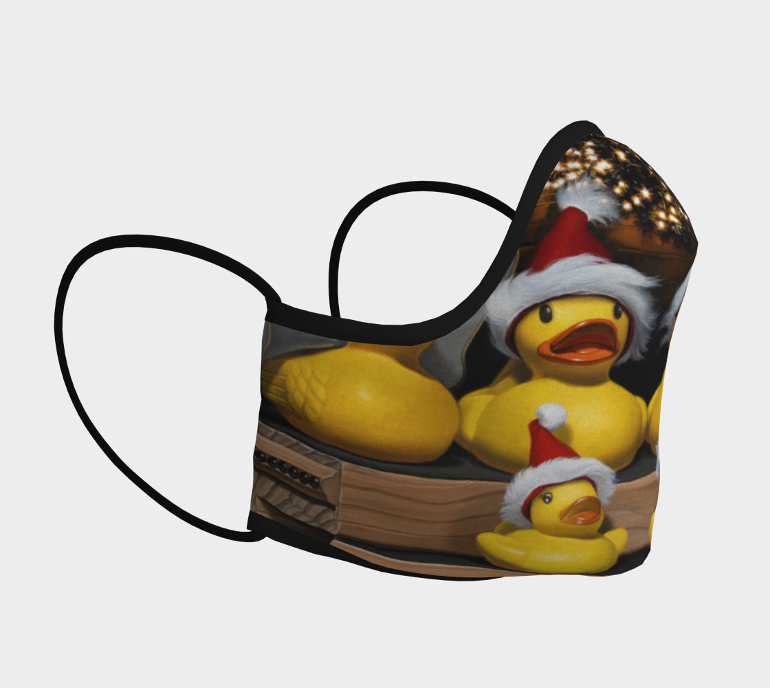 Duck the Halls Face Mask thumbnail #4