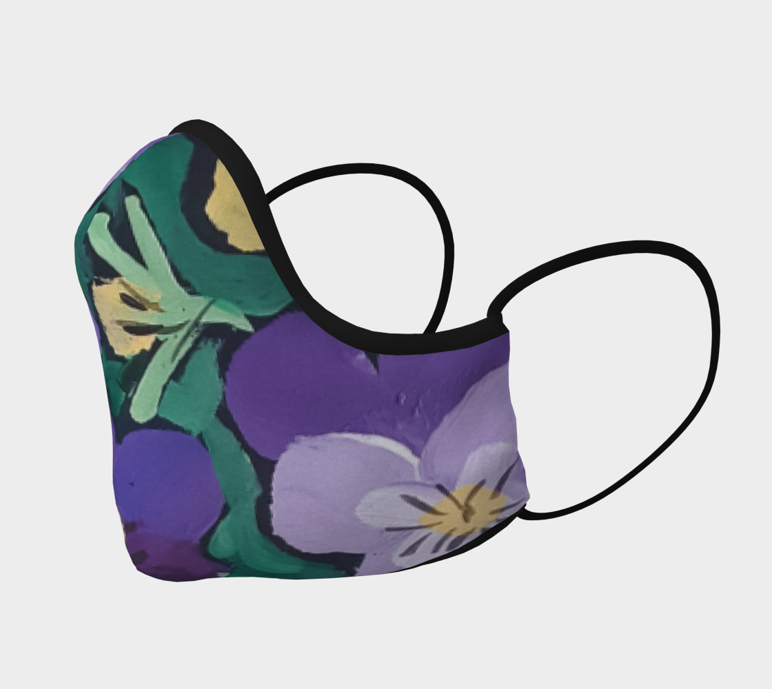 Violets Face Covering preview #2