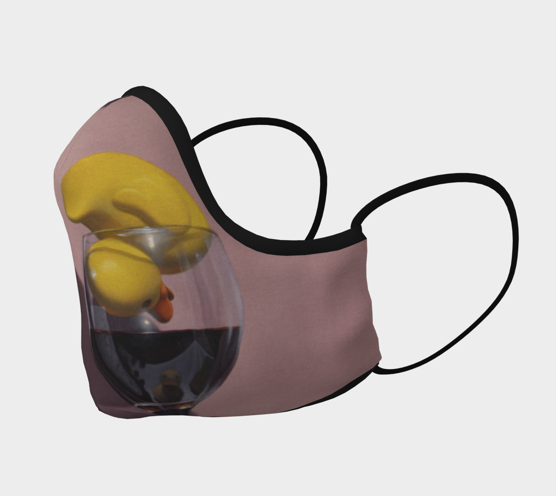 Quack Open a Bottle Face Mask preview #2