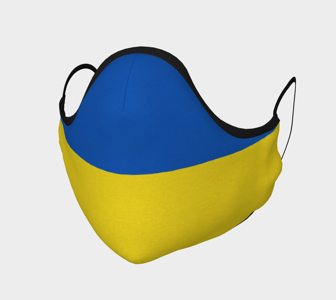 Aperçu de Fag of Ukraine of Blue Yellow Face Mask, AWSSG