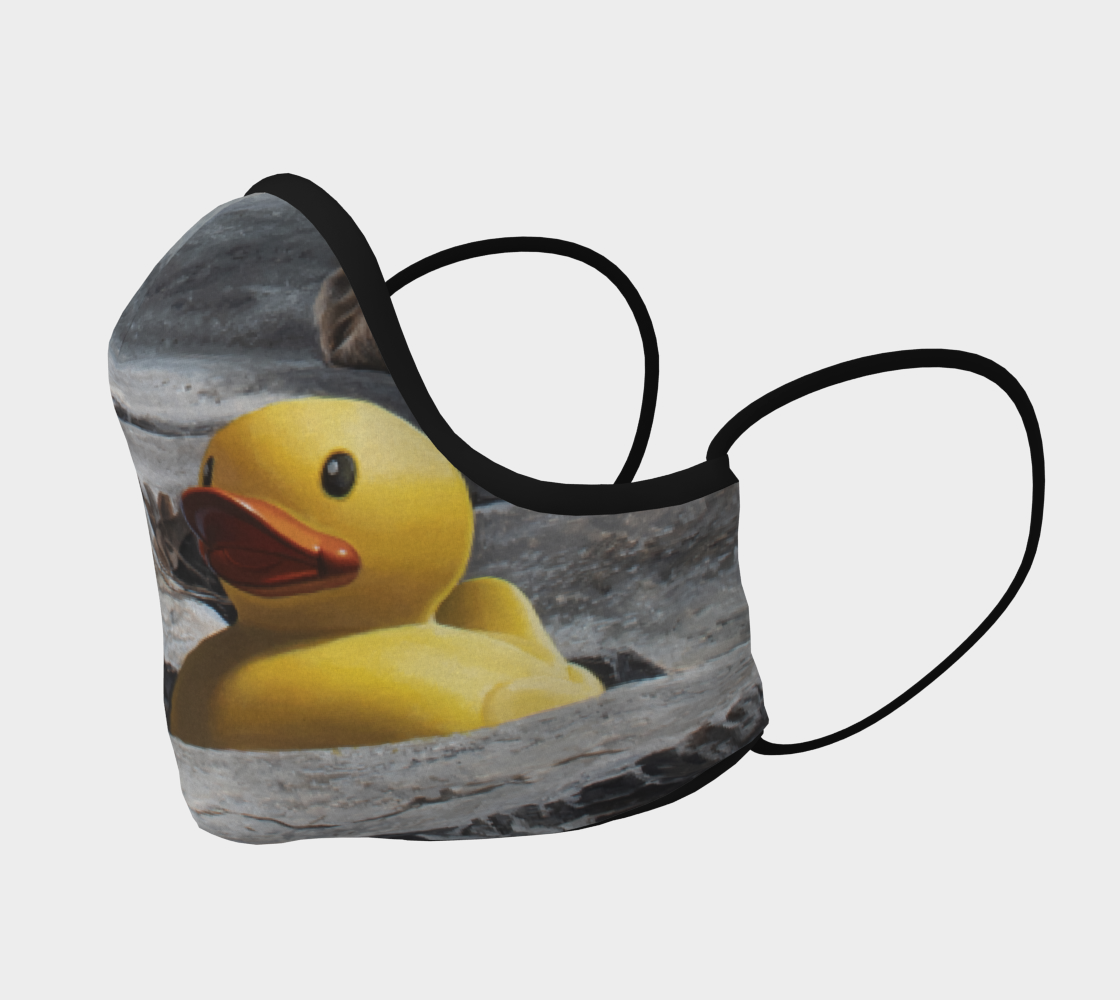 Quacks in the Sidewalk Face Mask preview #2